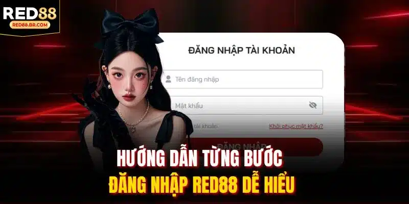 Hướng dẫn từng bước đăng nhập RED88 dễ hiểu