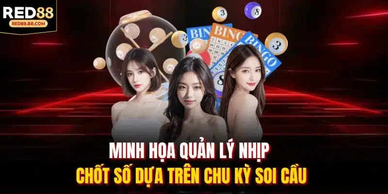 Minh họa quản lý nhịp chốt số dựa trên chu kỳ soi cầu